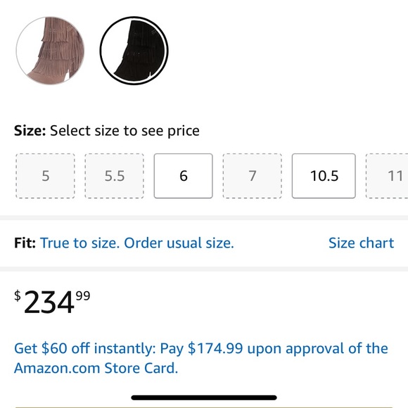 Sam Edelman fringe ankle booties - Picture 4 of 4